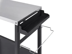 Carrello portavivande da giardino SPIAZZI Metallo Nero