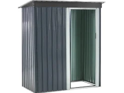 Casetta da giardino AISONE 150 cm 89 cm Grigio grafite