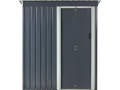 Casetta da giardino AISONE 150 cm 89 cm Grigio grafite