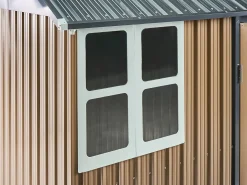 Casetta da giardino NOCCIANO 313 cm 220 cm Marrone