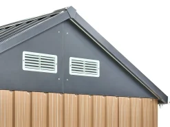 Casetta da giardino NOCCIANO 313 cm 220 cm Marrone