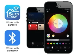 Catena luminosa Smart LED con App SAARLOQ 2 m Multicolore