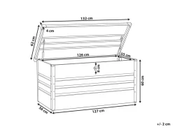 Cesta CEBROSA 132 cm 62 cm Blu