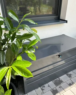 Cesta CEBROSA 132 cm 62 cm Grigio