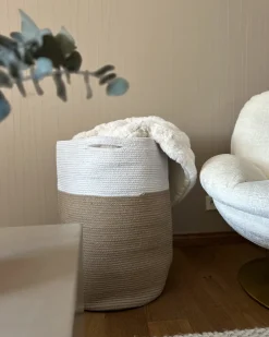 Cestino ARDESEN Cotone Naturale