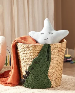 Cestino per bambini Coccodrillo LOXTON Vimini Naturale