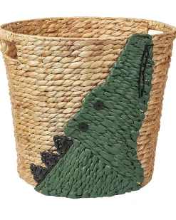 Cestino per bambini Coccodrillo LOXTON Vimini Naturale
