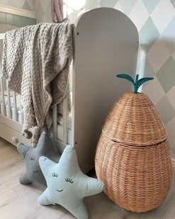 Cestino per bambini Pera VAGSOY Rattan Naturale