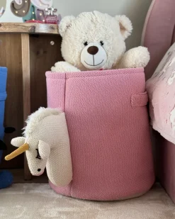 Cestino per bambini Unicorno NARROTI Cotone Rosa