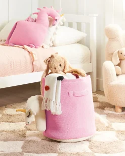 Cestino per bambini Unicorno NARROTI Cotone Rosa