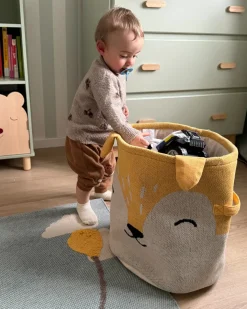 Cestino per bambini Volpe HARRORI Cotone Beige