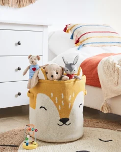 Cestino per bambini Volpe HARRORI Cotone Beige
