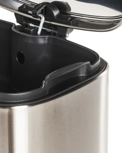 Cestino per i rifiuti 30 L ECOCOLLECT Metallo Argento