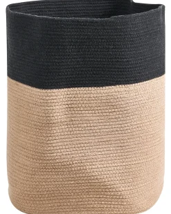Cestino SILOPI Cotone Nero/Beige