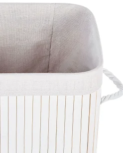 Cesto per la biancheria KOMARI Bambù Bianco 72 L