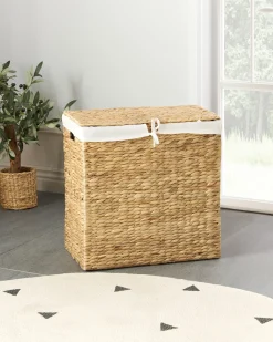 Cesto per la biancheria LANGSON Vimini Naturale 75 L