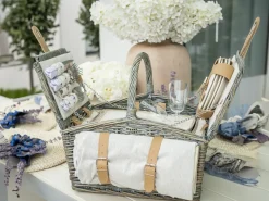 Cesto da Picnic CANELE Vimini Marrone
