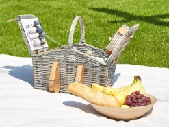 Cesto da Picnic CANELE Vimini Marrone