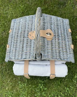 Cesto da Picnic CANELE Vimini Marrone