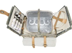 Cesto da Picnic CANELE Vimini Marrone