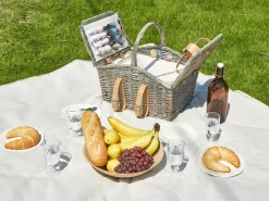 Cesto da Picnic CANELE Vimini Marrone