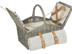 Cesto da Picnic CANELE Vimini Marrone