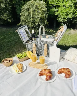 Cesto da Picnic CANELE Vimini Marrone