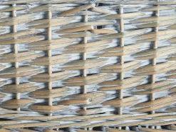 Cesto da Picnic FIGUE Vimini Grigio