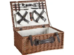 Cesto da Picnic PRUNEAU Vimini Marrone