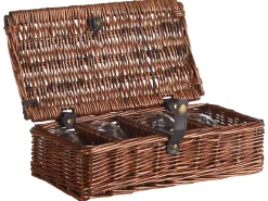 Cesto da Picnic PRUNEAU Vimini Marrone