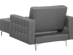 Chaise longue ABERDEEN Tessuto Grigio