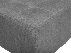Chaise longue ABERDEEN Tessuto Grigio