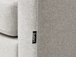Chaise longue ARCHIANE Tessuto Grigio chiaro