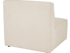 Chaise longue LEMVIG Velluto a coste Beige chiaro