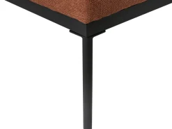 Chaise longue MALMOS Lino sintetico Marrone dorato