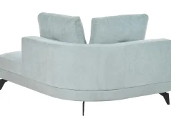 Chaise longue MARUM Ciniglia Azzurro