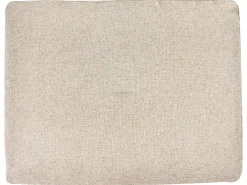 Chaise longue MARUM Lino sintetico Beige chiaro