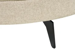 Chaise longue MARUM Lino sintetico Beige chiaro