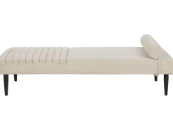 Chaise longue MAURIAC Tessuto Beige