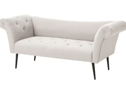 Chaise longue NANTILLY Tessuto Beige chiaro