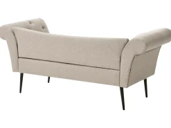 Chaise longue NANTILLY Tessuto Marrone chiaro
