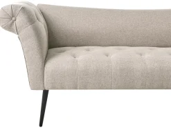 Chaise longue NANTILLY Tessuto Marrone chiaro