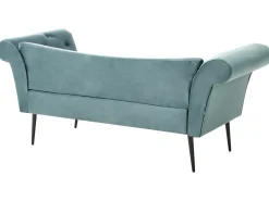 Chaise longue NANTILLY Velluto Foglia di tè