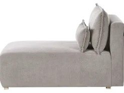 Chaise longue NERBO Tessuto Grigio