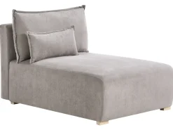 Chaise longue NERBO Tessuto Grigio