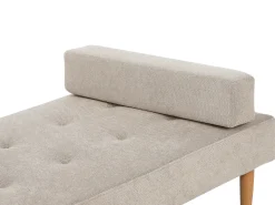 Chaise longue NIORT Tessuto Beige