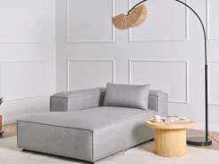 Chaise longue versione destra BRANDE Grigio