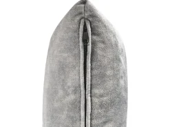Chaise longue versione destra LATTES II Velluto Grigio con cuscino