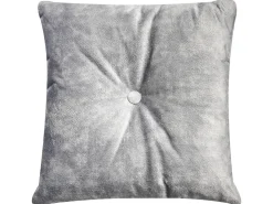 Chaise longue versione destra LATTES II Velluto Grigio con cuscino