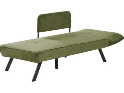Chaise longue versione destra ROCAMADOUR Tessuto Verde